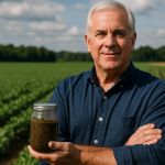 Aldo Vendramin destaca como os biofertilizantes impulsionam a produtividade agrícola de forma sustentável.