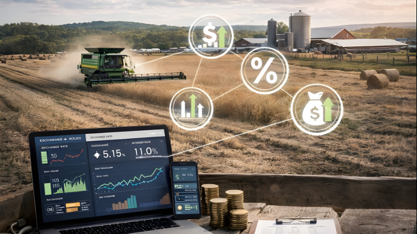 Renda do produtor agrícola impactada por câmbio e juros, avalia Aldo Vendramin.