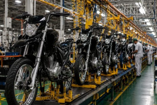 Produção de motos no PIM cresce em 2026 e reforça força industrial da Zona Franca de Manaus