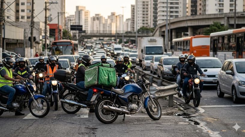 O impacto do mercado de aplicativos no trânsito urbano: o desafio da segurança dos motociclistas