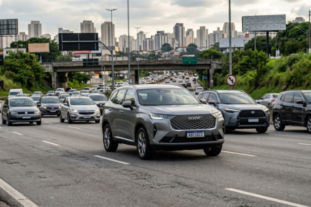 Haval H6 vira líder entre SUVs médios: o que a ascensão do híbrido chinês revela sobre o mercado brasileiro