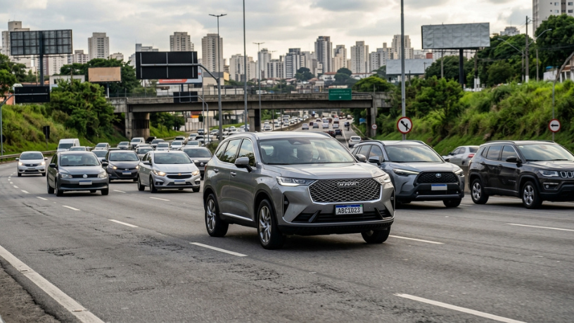 Haval H6 vira líder entre SUVs médios: o que a ascensão do híbrido chinês revela sobre o mercado brasileiro