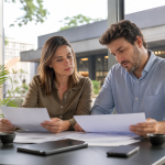 Empreendedores analisam documentos para abertura e regularização de empresa em Maringá
