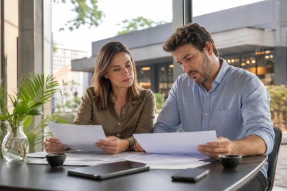 Empreendedores analisam documentos para abertura e regularização de empresa em Maringá
