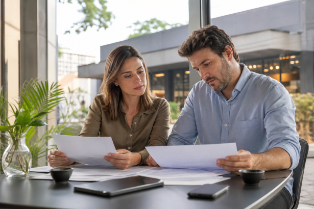 Empreendedores analisam documentos para abertura e regularização de empresa em Maringá
